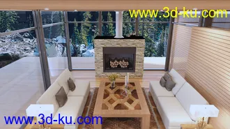 3D打印模型Rockies Vacation House的图片