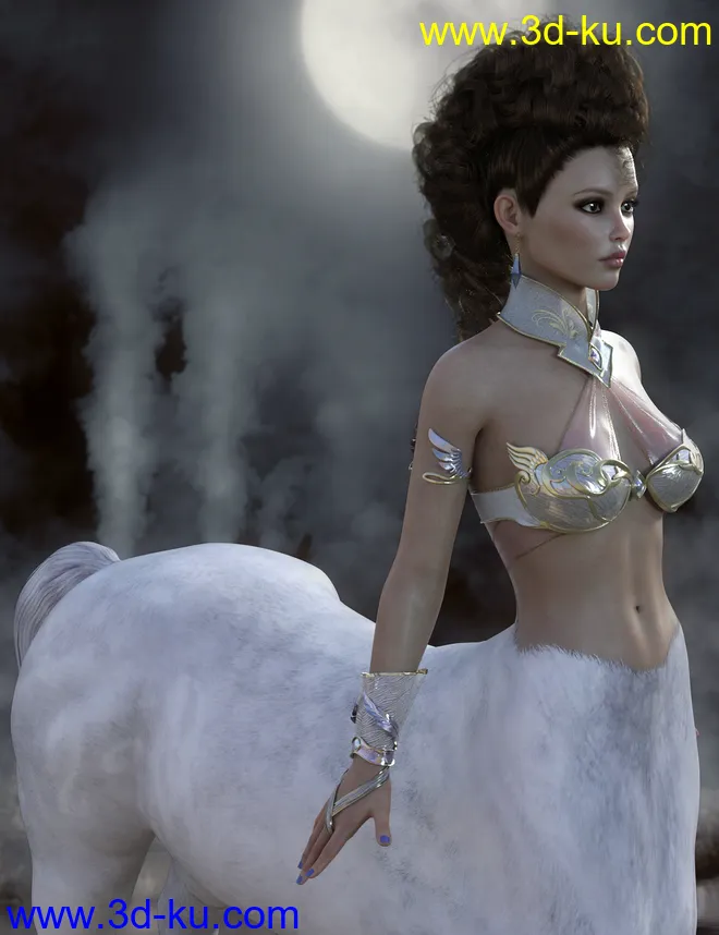 Roxana Hair Genesis 8 Female(s)模型的图片9