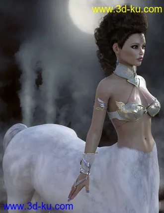 3D打印模型Roxana Hair Genesis 8 Female(s)的图片