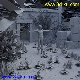 3D打印模型Ruins of a Forgotten Place的图片