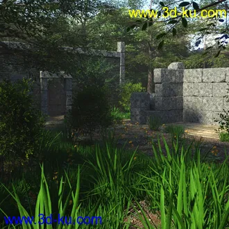 3D打印模型Ruins of a Forgotten Place的图片