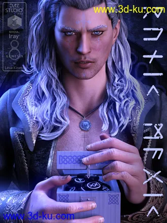 3D打印模型Runic Magic for Genesis 8 and 8.1的图片
