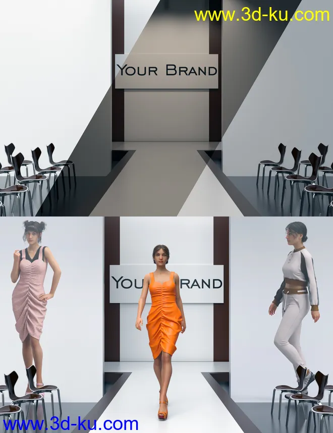 Runway for Fashion Show模型的图片1