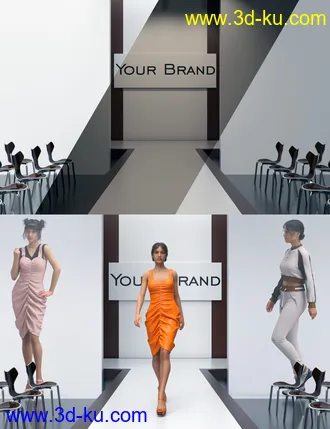 3D打印模型Runway for Fashion Show的图片