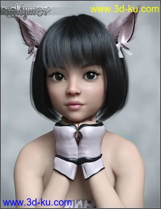 3D打印模型SASE Kym for Genesis 8 and 8.1的图片