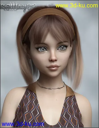 3D打印模型SASE Macy for Genesis 8 and 8.1的图片