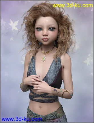 3D打印模型SASE Sprout for Genesis 8 Female的图片