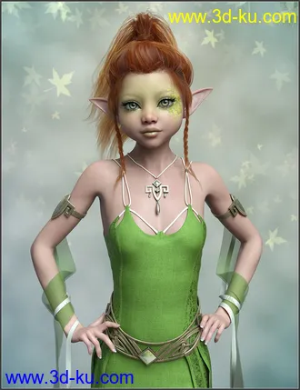 3D打印模型SASE Sprout for Genesis 8 Female的图片