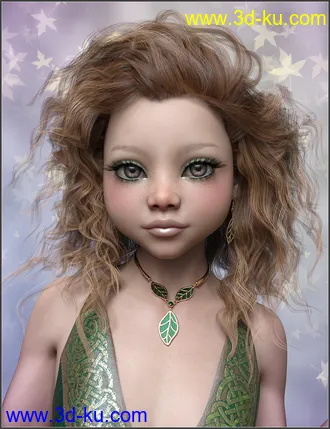 3D打印模型SASE Sprout for Genesis 8 Female的图片