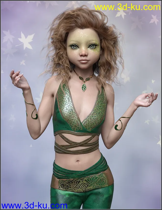 SASE Sprout for Genesis 8 Female模型的图片6