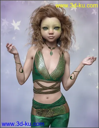 3D打印模型SASE Sprout for Genesis 8 Female的图片