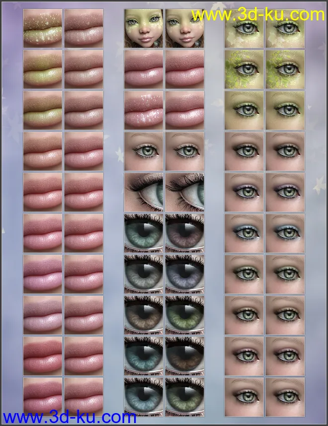SASE Sprout for Genesis 8 Female模型的图片7