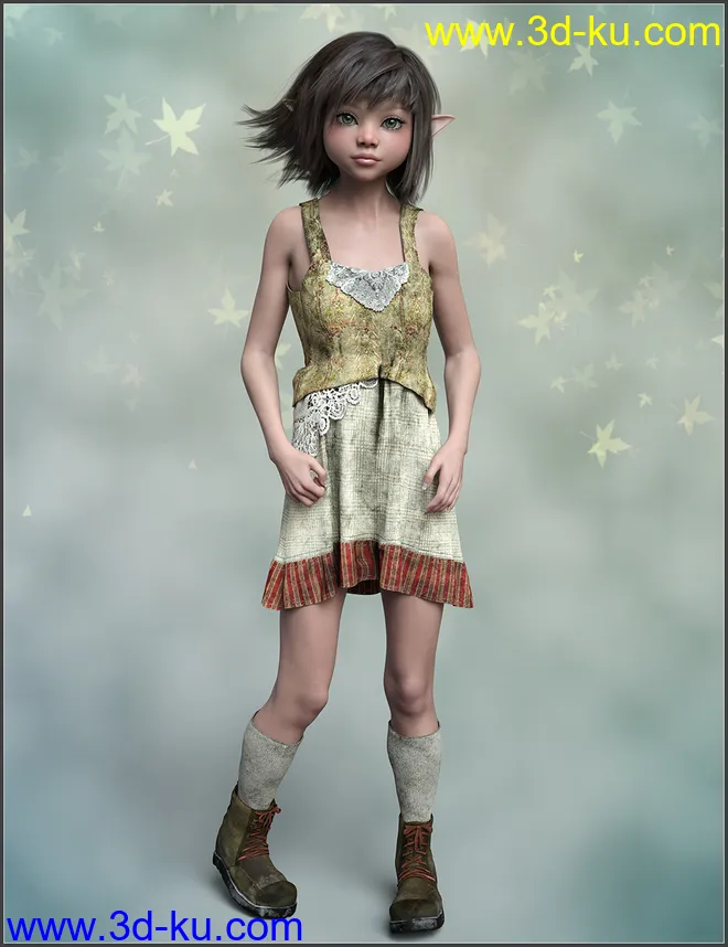 SASE Sprout for Genesis 8 Female模型的图片8
