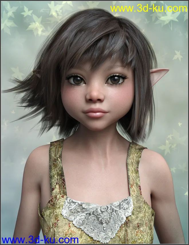 SASE Sprout for Genesis 8 Female模型的图片9