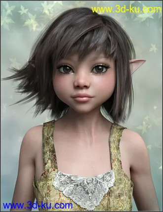 3D打印模型SASE Sprout for Genesis 8 Female的图片