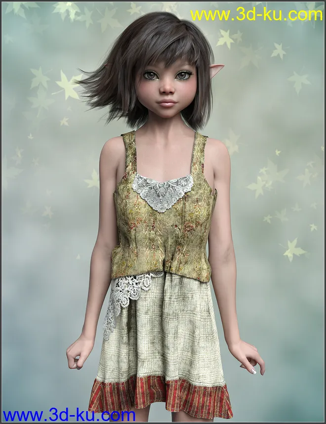 SASE Sprout for Genesis 8 Female模型的图片10