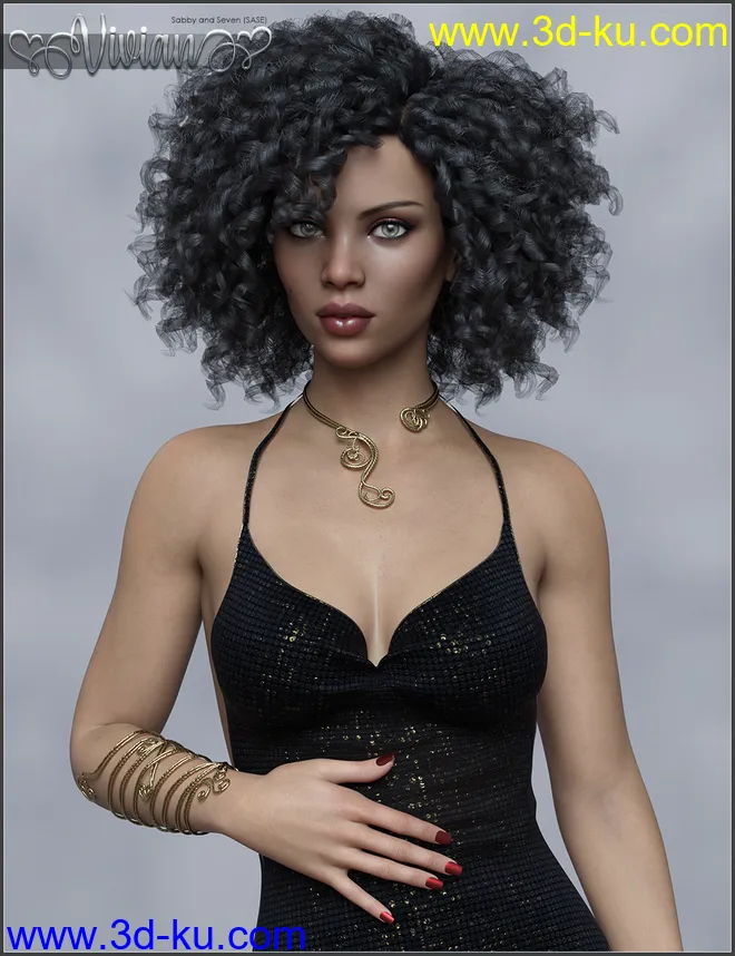 SASE Vivian for Genesis 8 and 8.1模型的图片1