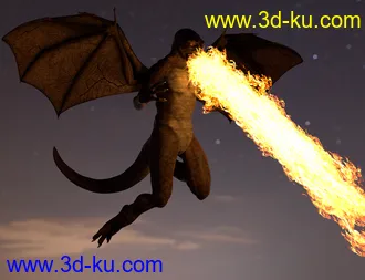 3D打印模型Saurian HD for Genesis 8 Male的图片
