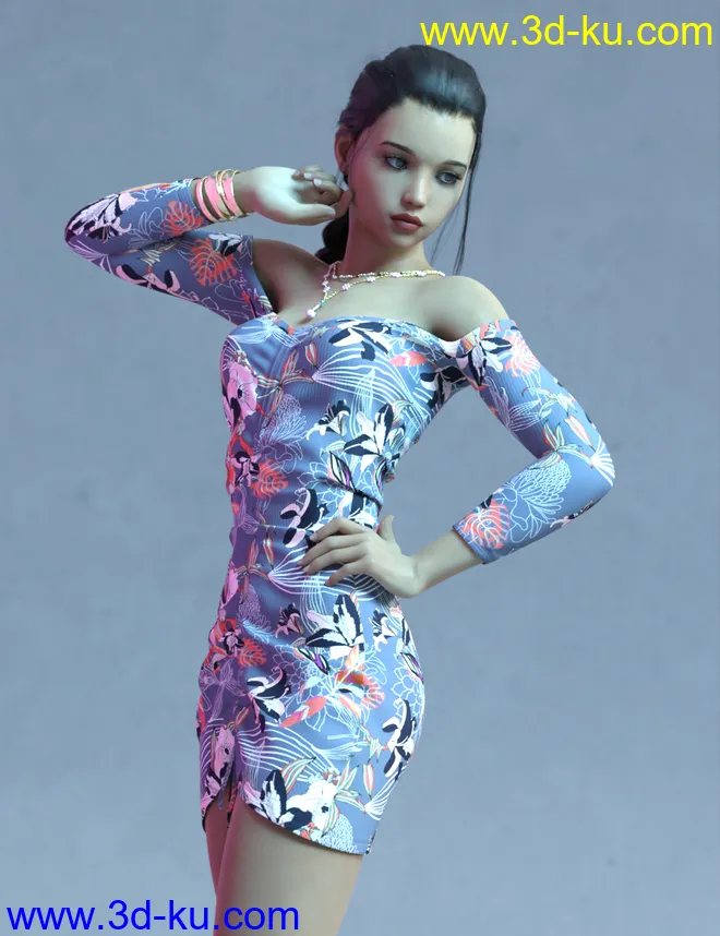Scarlett for Genesis 8 Female模型的图片5