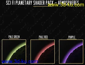 3D打印模型Sci-Fi Planetary Props and Shader Pack的图片