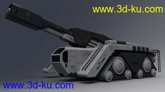 3D打印模型Sci-fi Tank PL250的图片