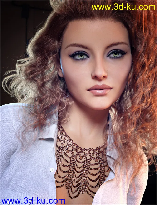 Sexy Skinz - Gemstone Adornments for Genesis 8 and 8.1 Females模型的图片5