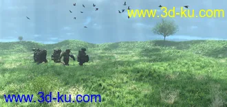 3D打印模型Simple Grasslands Expanse的图片