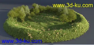 3D打印模型Simple Grasslands Expanse的图片