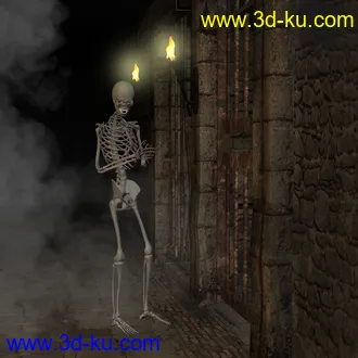 3D打印模型Skeleton for G8F的图片