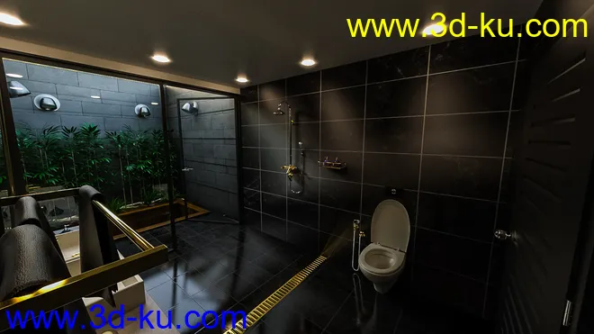 Skylight Bath模型的图片2
