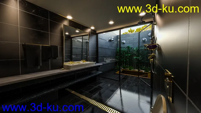 Skylight Bath模型的图片3