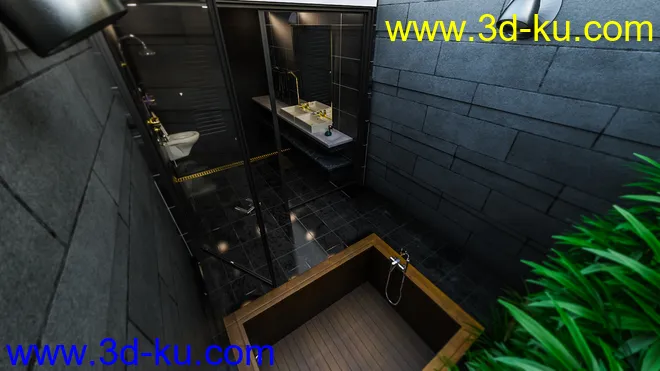 Skylight Bath模型的图片5