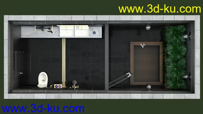 Skylight Bath模型的图片8