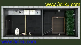3D打印模型Skylight Bath的图片