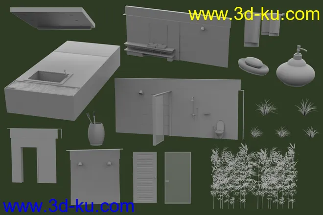 Skylight Bath模型的图片9