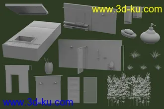 3D打印模型Skylight Bath的图片