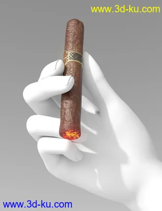 3D打印模型Smoking Paraphernalia Set的图片