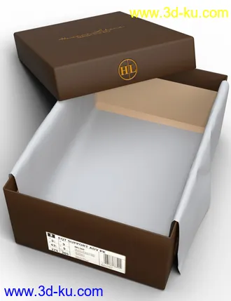 3D打印模型Sneakers for Genesis 8 and 8.1 Males的图片