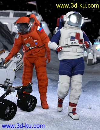 3D打印模型Space Explorer Textures的图片