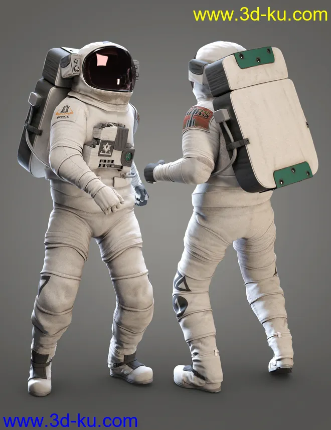 Space Explorer Textures模型的图片2