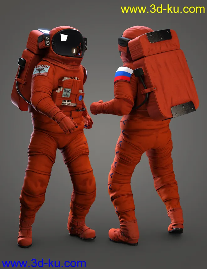 Space Explorer Textures模型的图片5