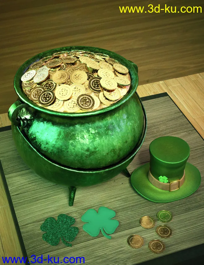 St Patrick's Day Props模型的图片1