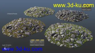 3D打印模型Stone Placers的图片