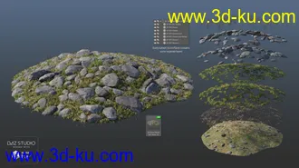 3D打印模型Stone Placers的图片
