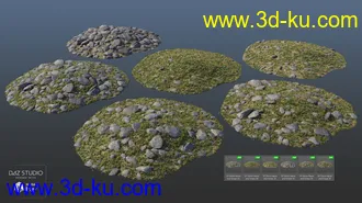 3D打印模型Stone Placers的图片