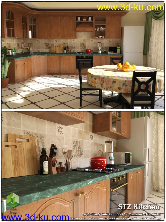 STZ Kitchen模型的图片1