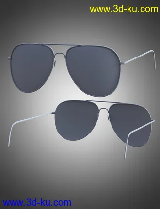 3D打印模型Sunglasses Bundle for Genesis 8 and 8.1 Males and Females的图片