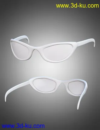3D打印模型Sunglasses Bundle for Genesis 8 and 8.1 Males and Females的图片