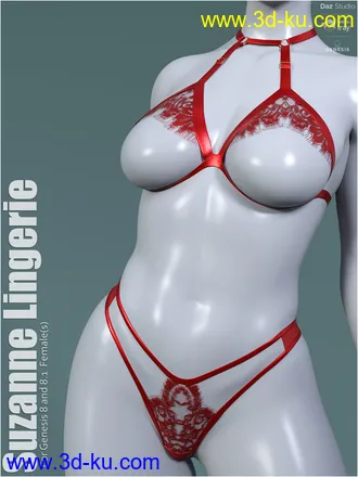 3D打印模型Suzanne Lingerie的图片