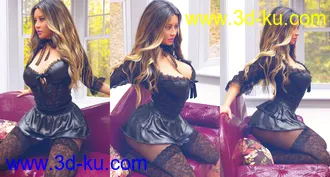 3D打印模型Sweet Chaoz Outfit Textures的图片